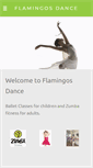 Mobile Screenshot of flamingosdance.com